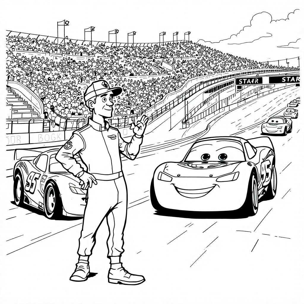 lightning mcqueen printable coloring pages