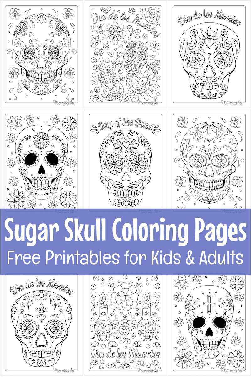 day of the dead printables