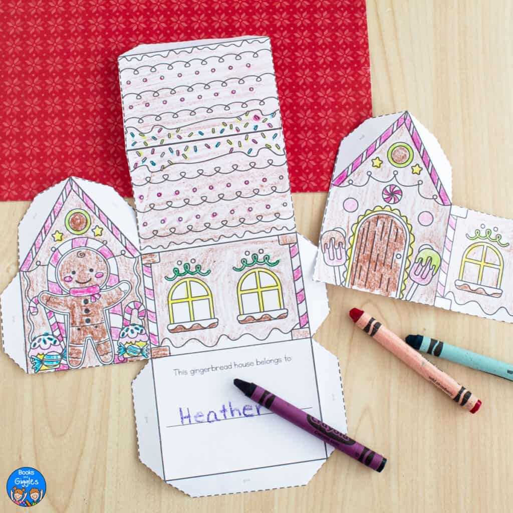 gingerbread house cut out printable gingerbread house cut out printable