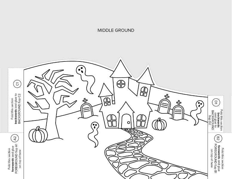 cutout halloween printables cutout halloween printables