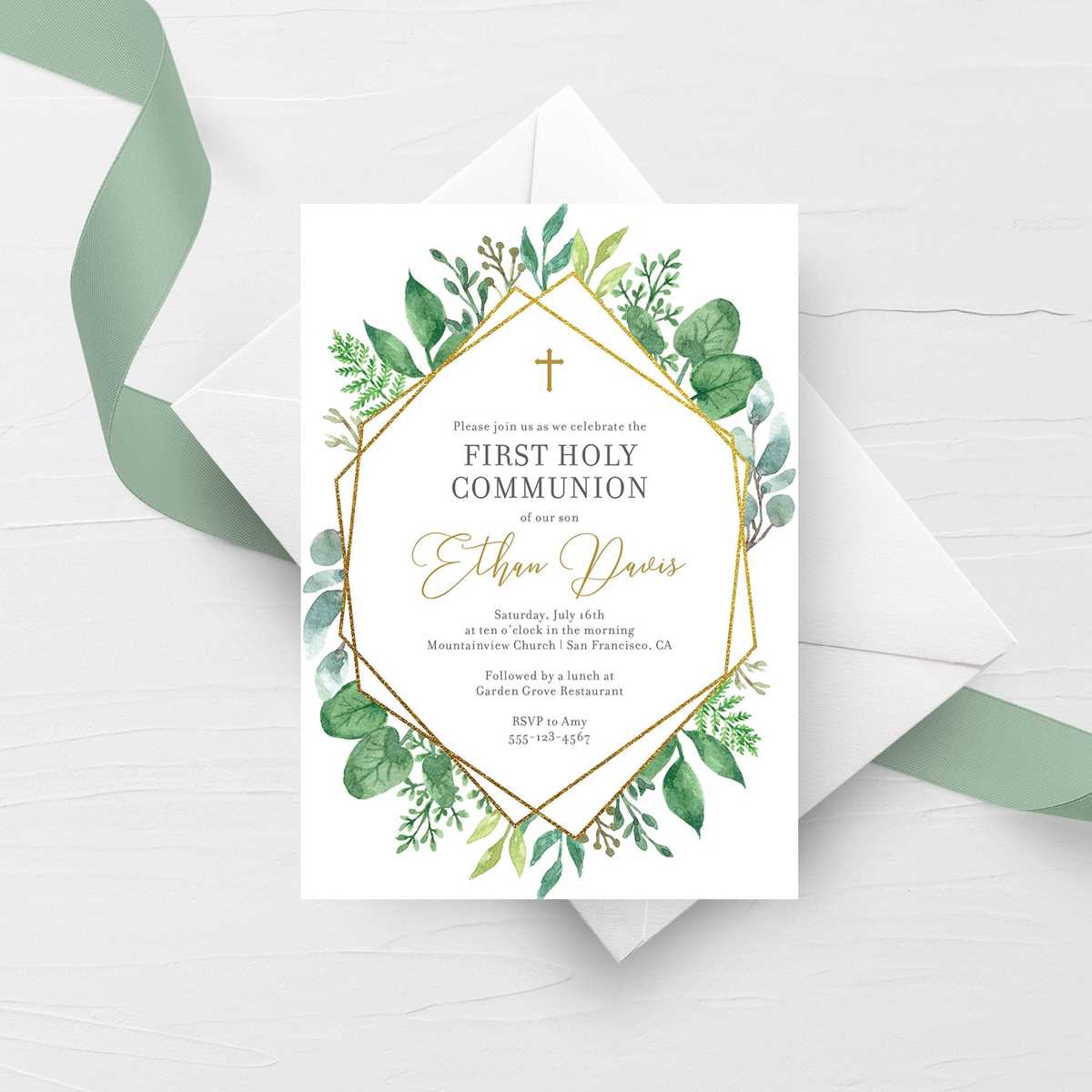 printable communion invitations