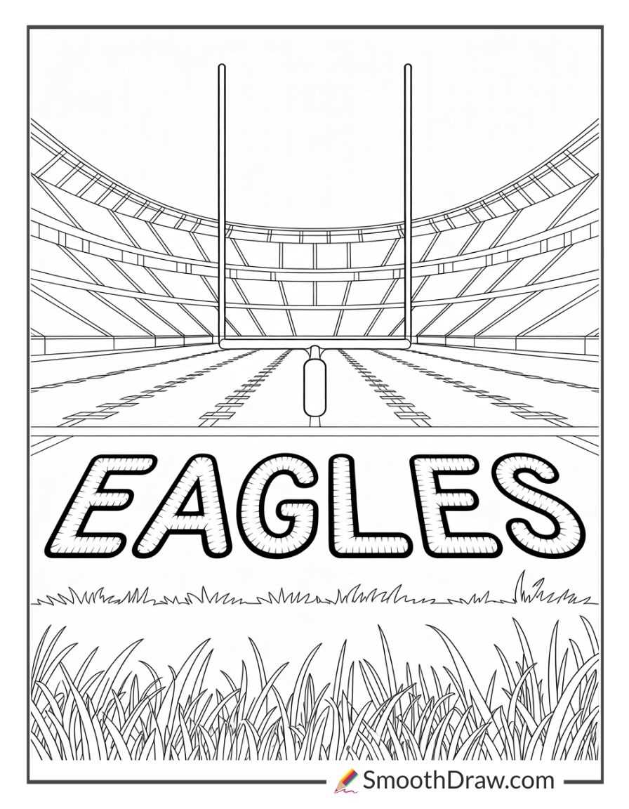 eagles coloring pages printable