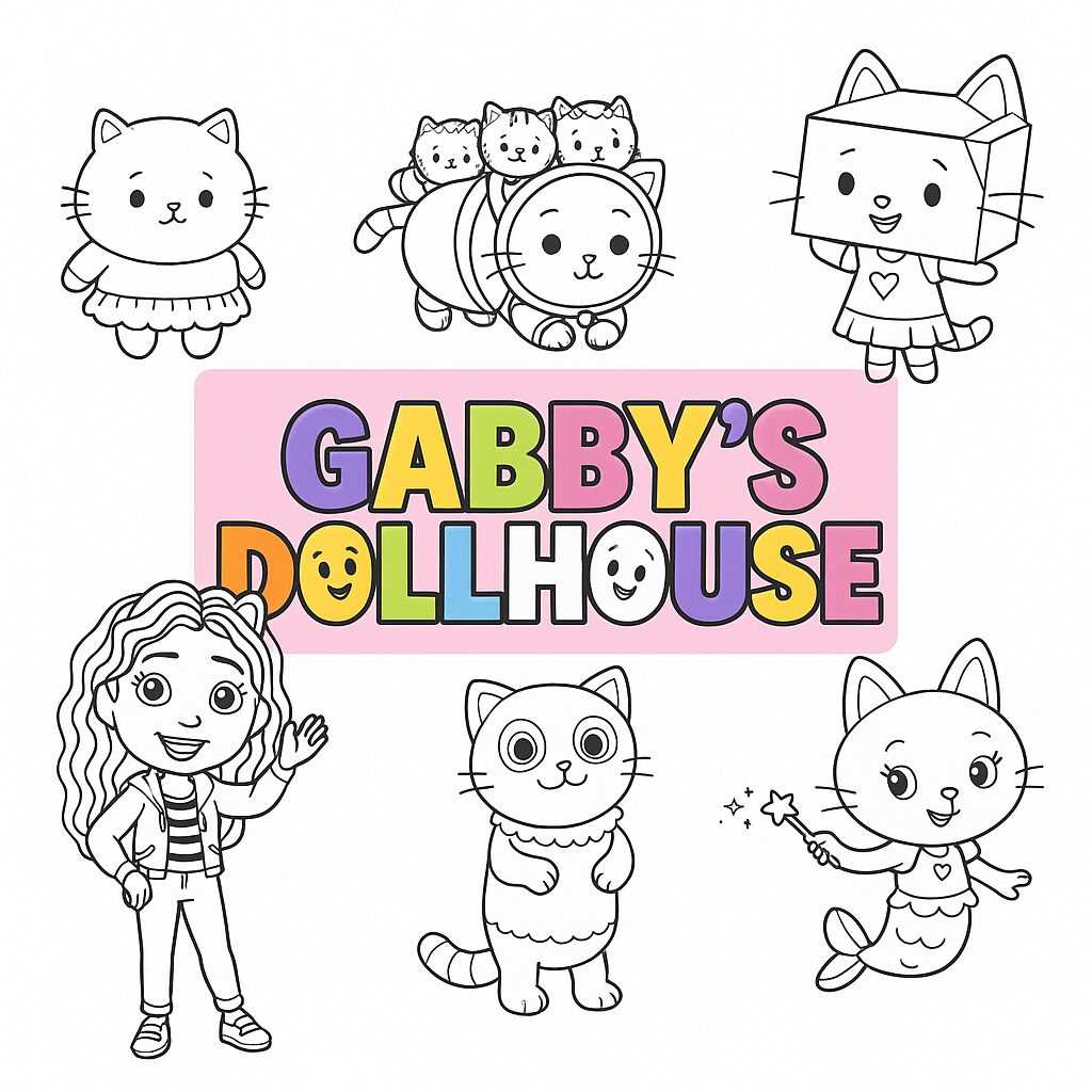 gabbys dollhouse printables
