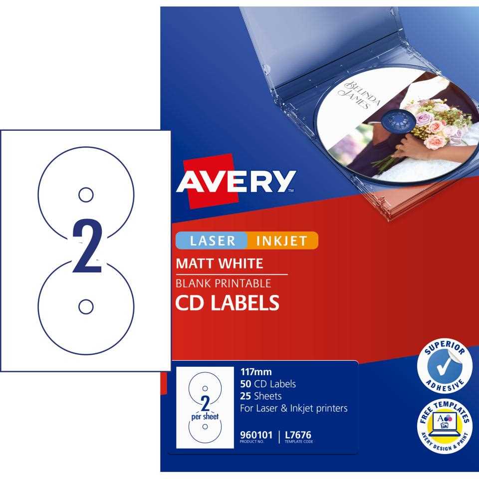 cd printable labels