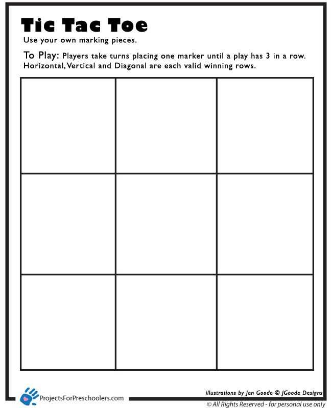 printable tic tac toe sheets printable tic tac toe sheets