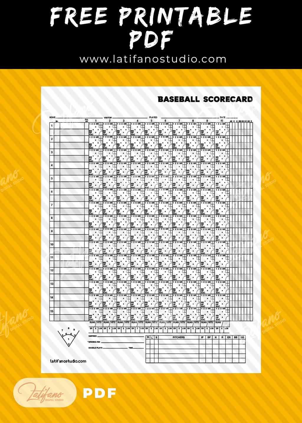 baseball scoresheet printable baseball scoresheet printable