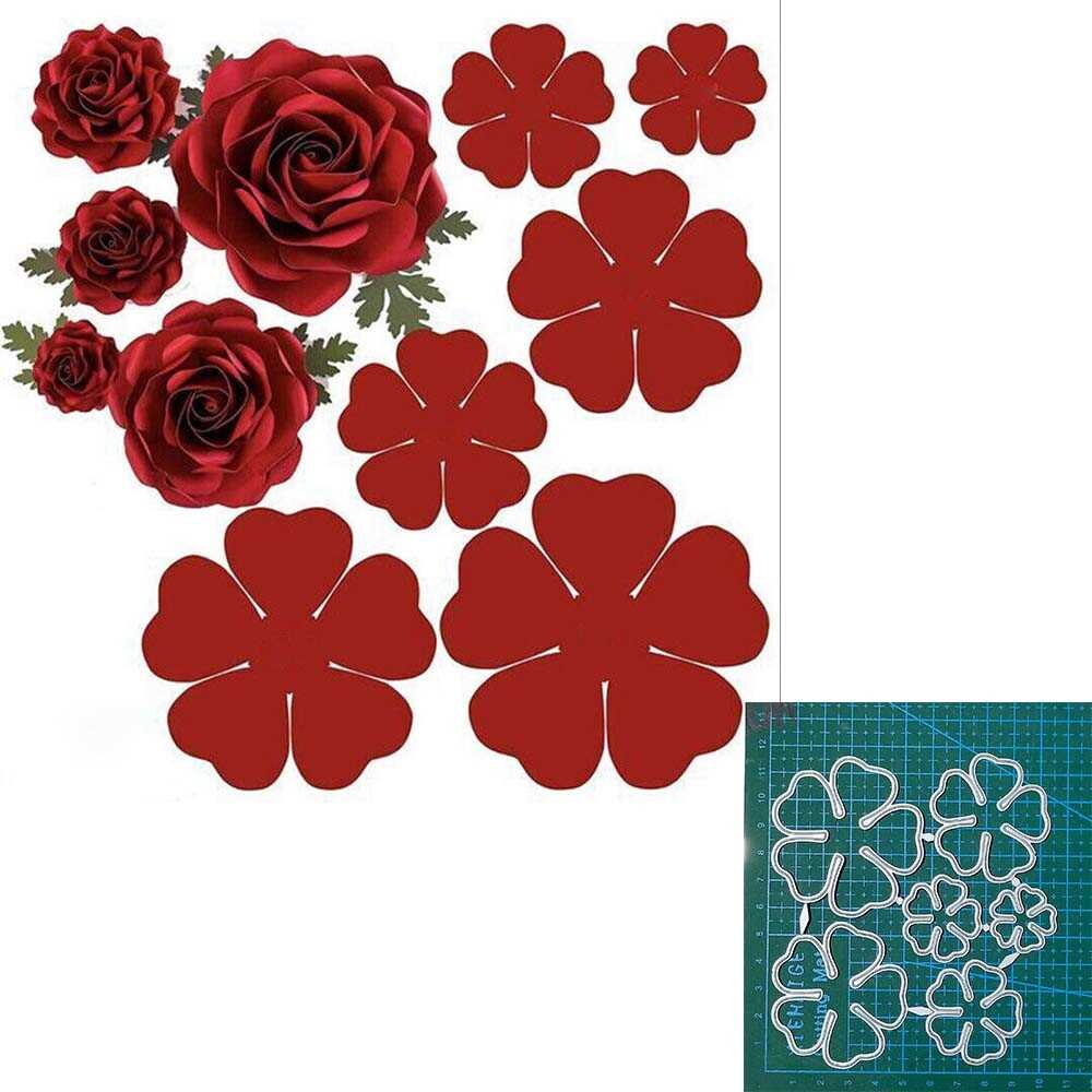printable metal rose template printable metal rose template
