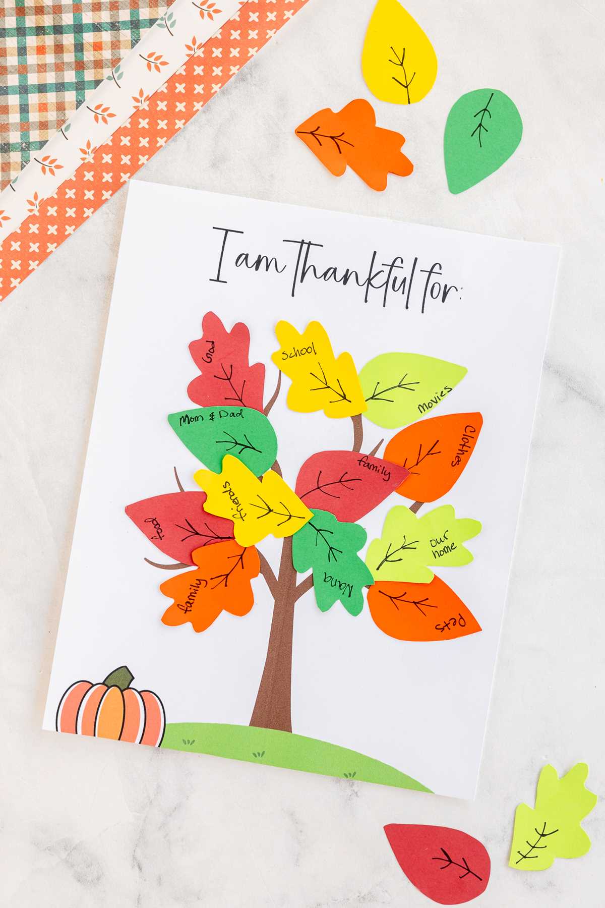 thanksgiving leaves printable