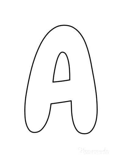 printable bubble letters l printable bubble letters l