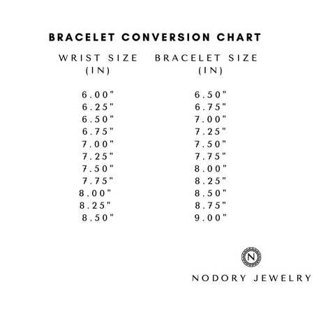 bracelet size printable