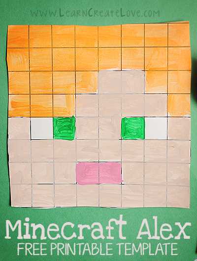 minecraft printable crafts minecraft printable crafts