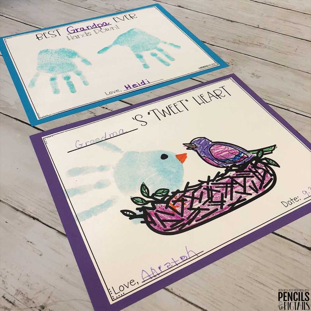 grandparents day handprint craft printable grandparents day handprint craft printable