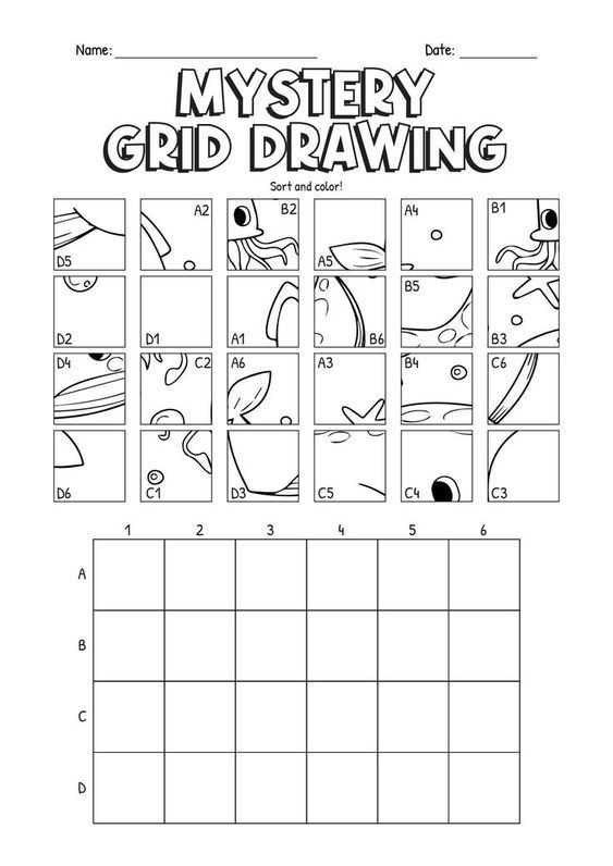 grid drawing printables grid drawing printables