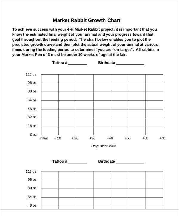 growth chart printable template growth chart printable template