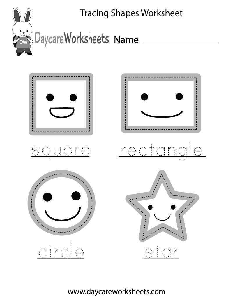 free printable shape tracing worksheets free printable shape tracing worksheets