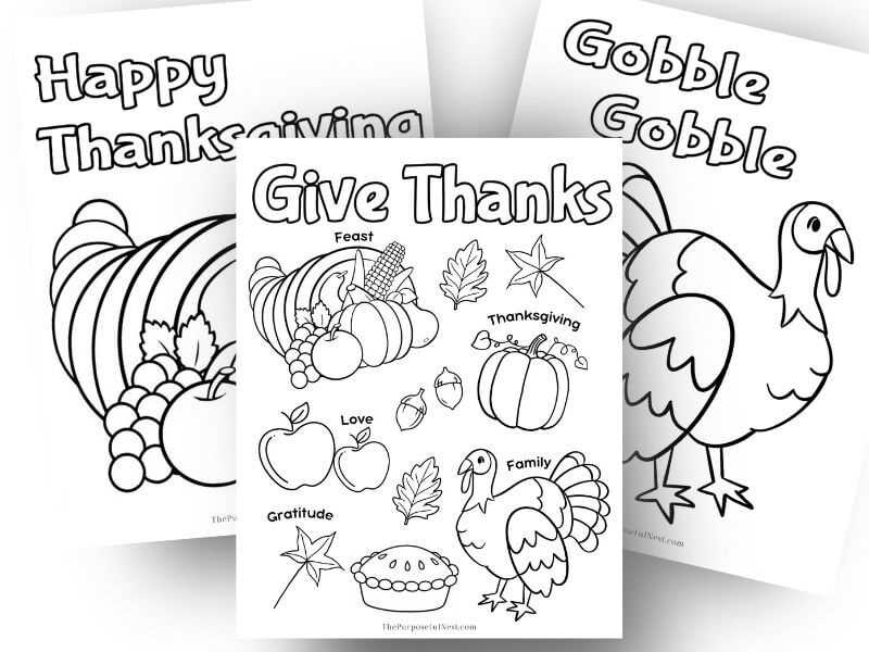 free printable thanksgiving color sheets free printable thanksgiving color sheets
