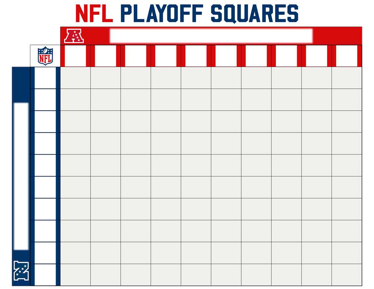 super bowl squares template printable