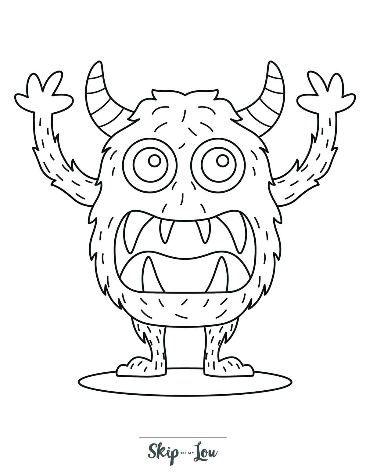 free printable monster coloring pages free printable monster coloring pages