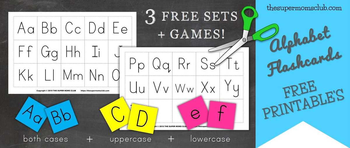 free printable alphabet flashcards upper and lower case