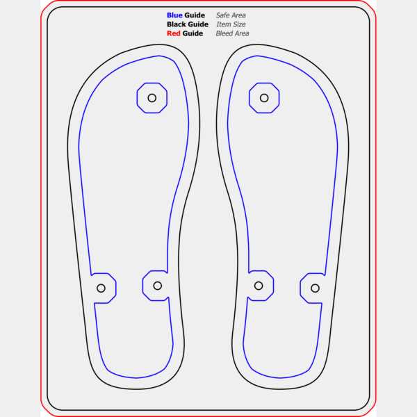 flip flop template printable