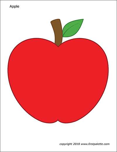 printable apple cut outs printable apple cut outs