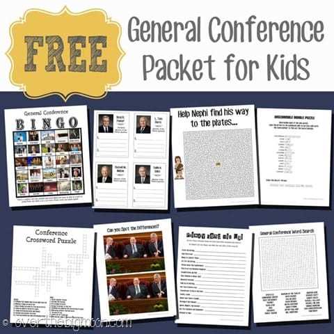 general conference bingo free printable general conference bingo free printable