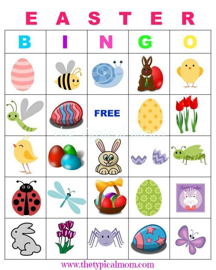free printable easter bingo cards for adults free printable easter bingo cards for adults