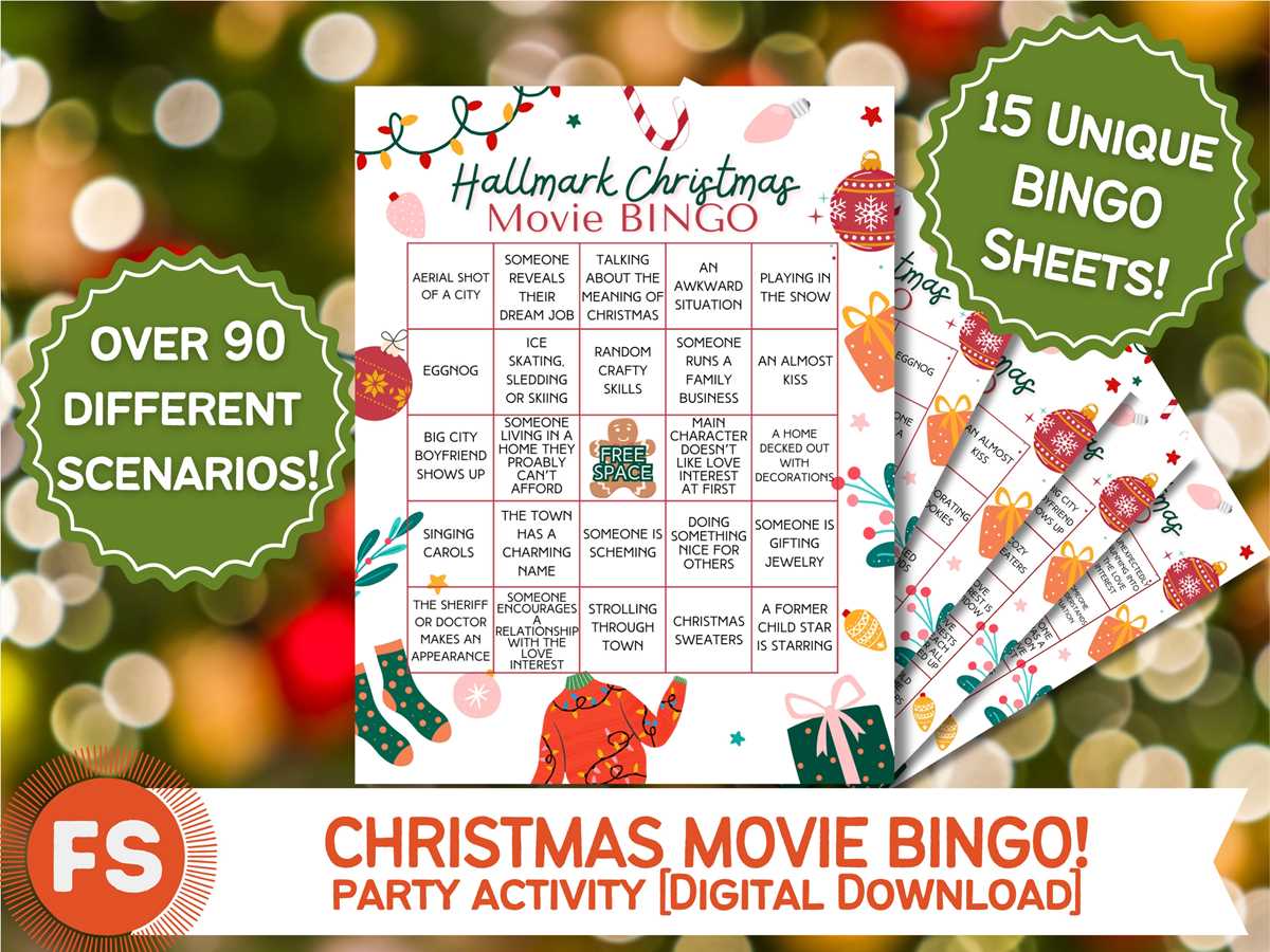 hallmark bingo printable hallmark bingo printable