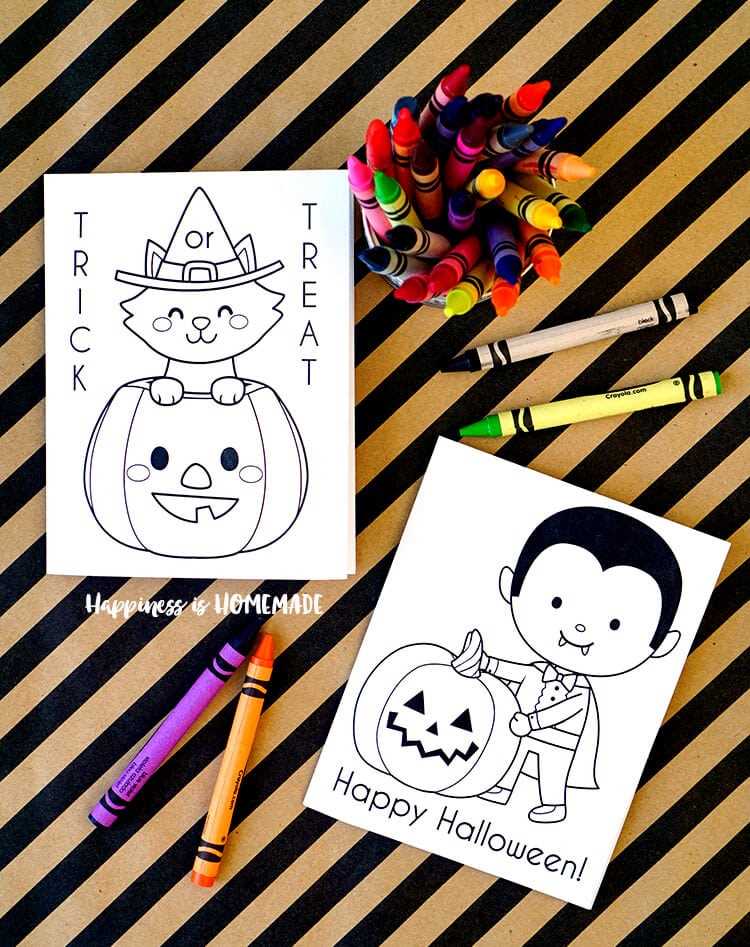 halloween coloring pages printables