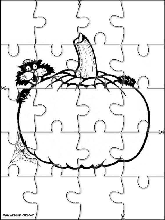 halloween printable puzzles halloween printable puzzles