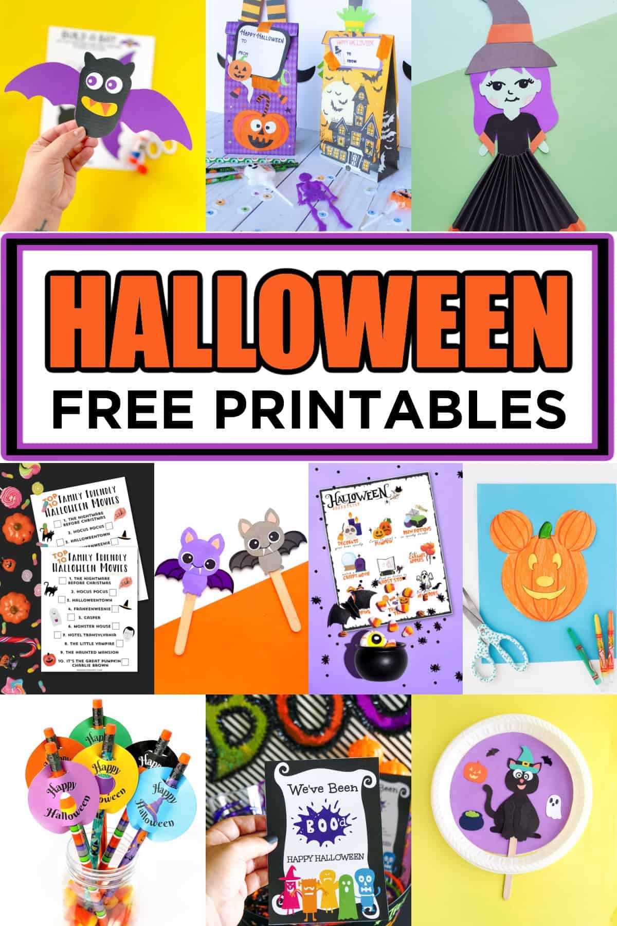 halloween printables for free