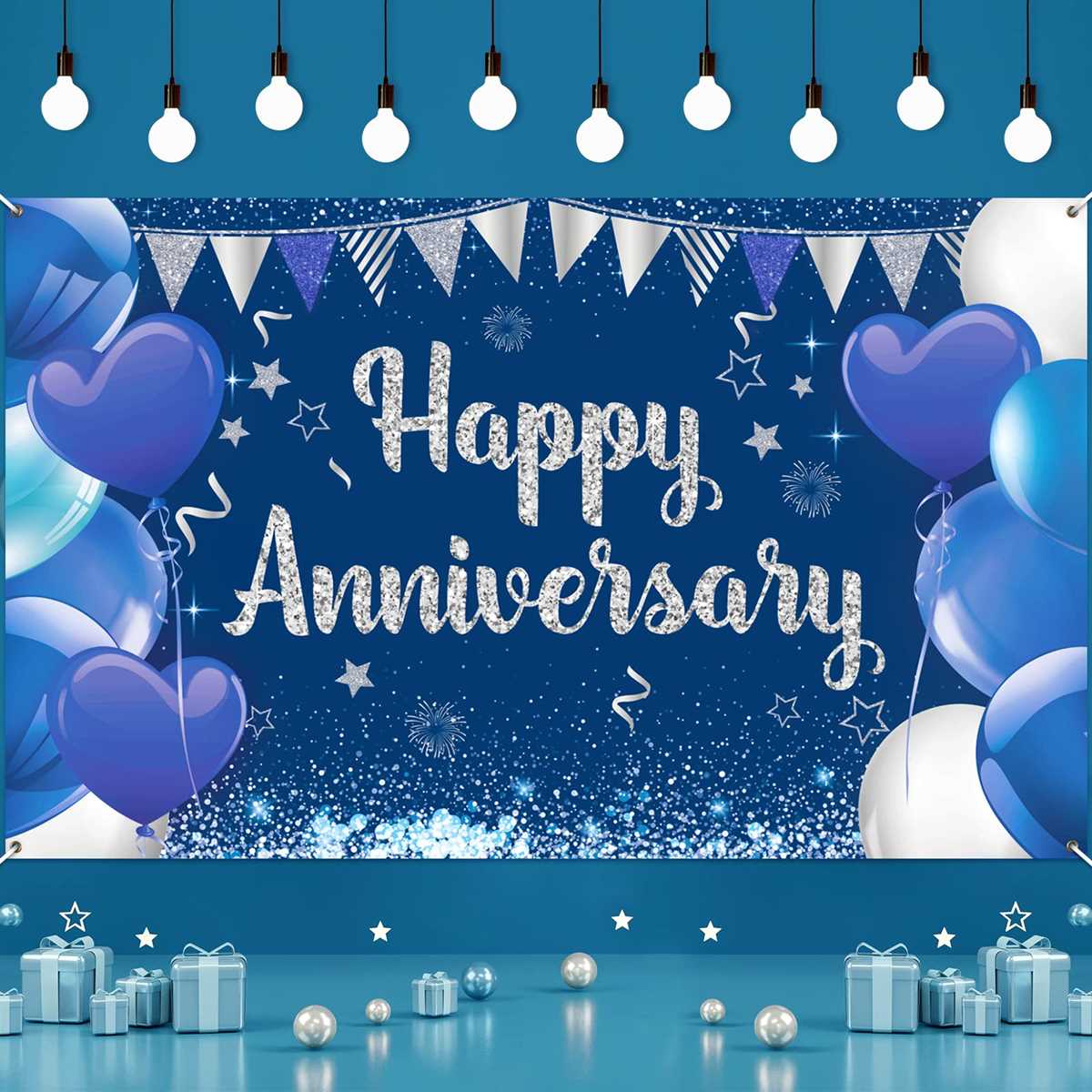 happy anniversary banner printable