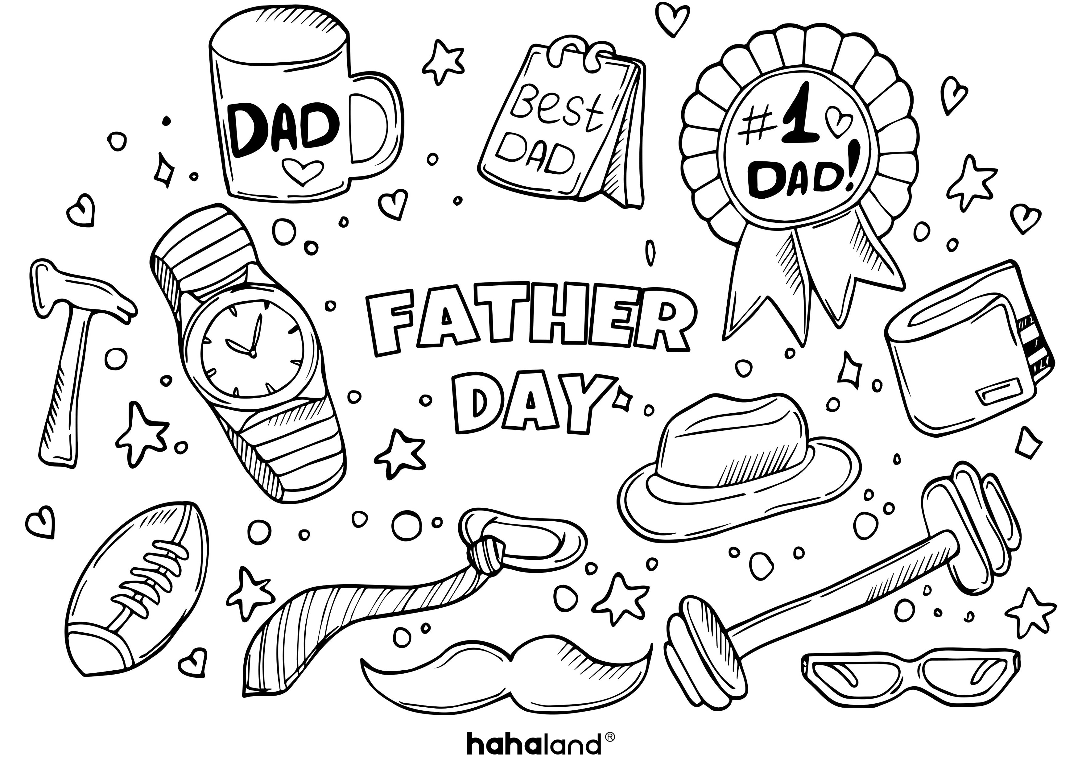 happy fathers day coloring pages printable free happy fathers day coloring pages printable free