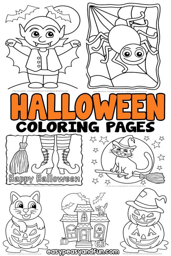 happy halloween coloring pages free printable happy halloween coloring pages free printable
