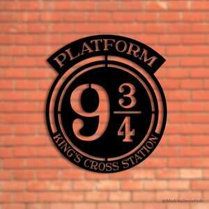 harry potter 9 3 4 sign printable