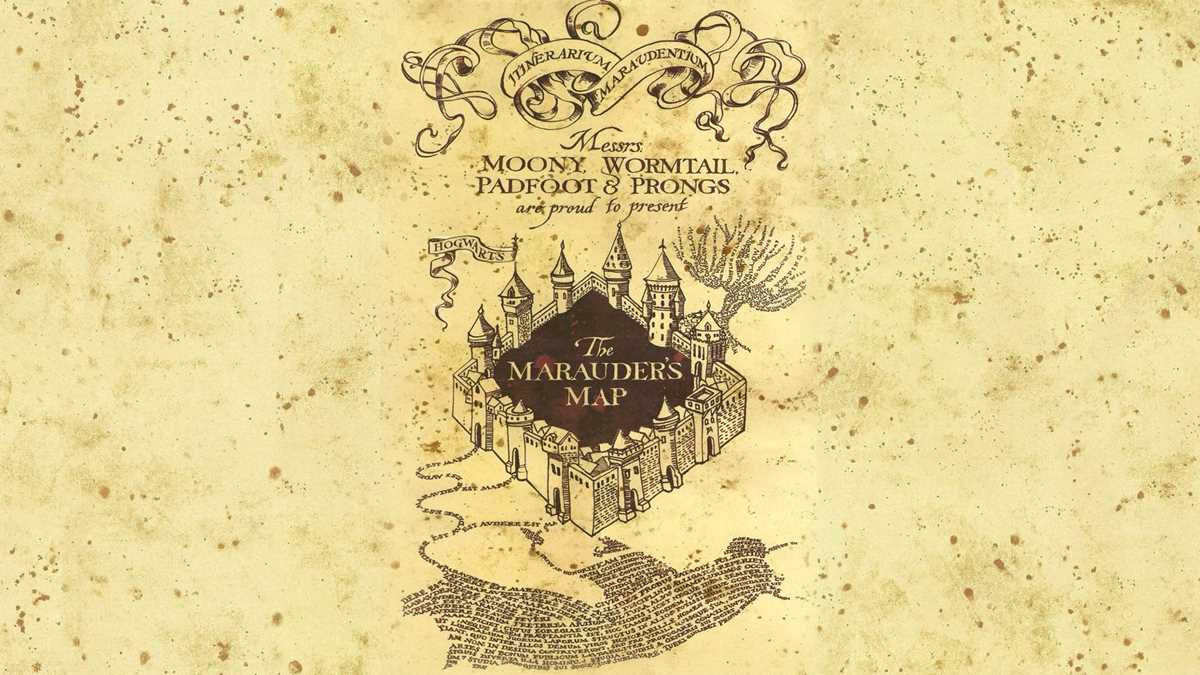 harry potter printable marauders map harry potter printable marauders map