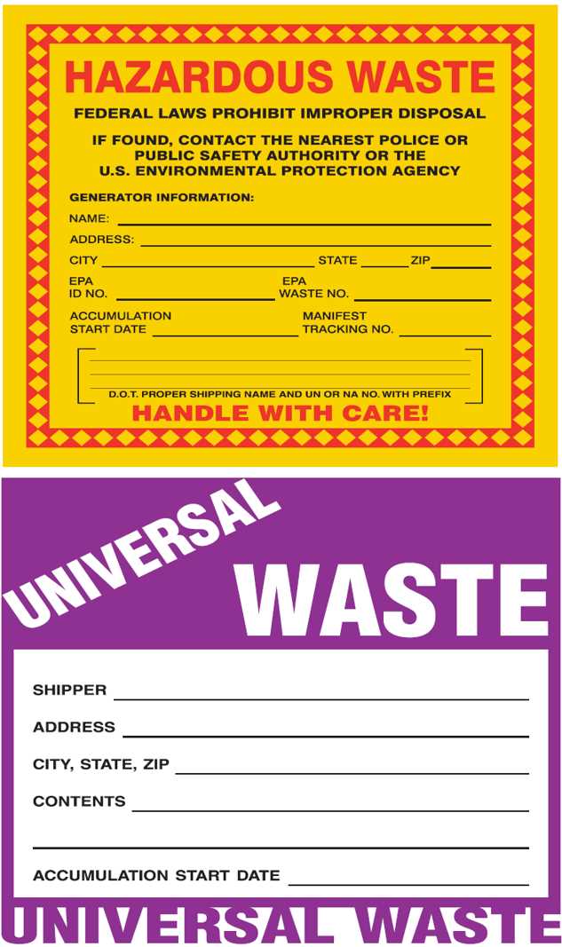 hazardous waste labels printable hazardous waste labels printable