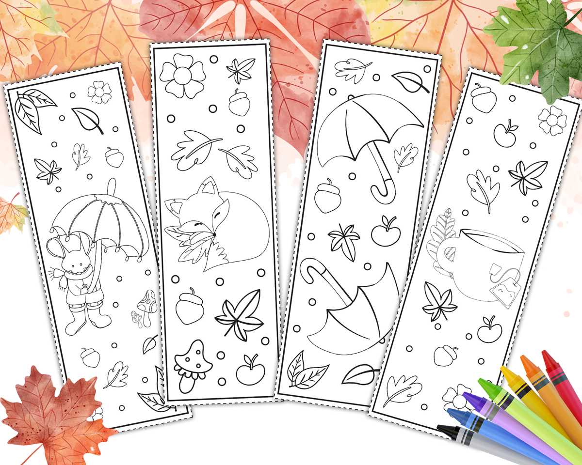 printable bookmark coloring printable bookmark coloring