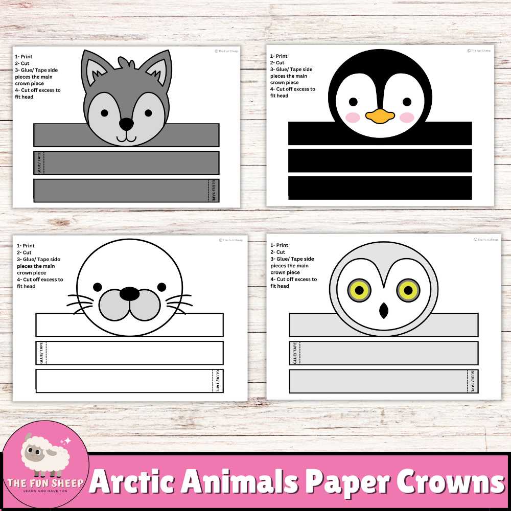 arctic animal printables