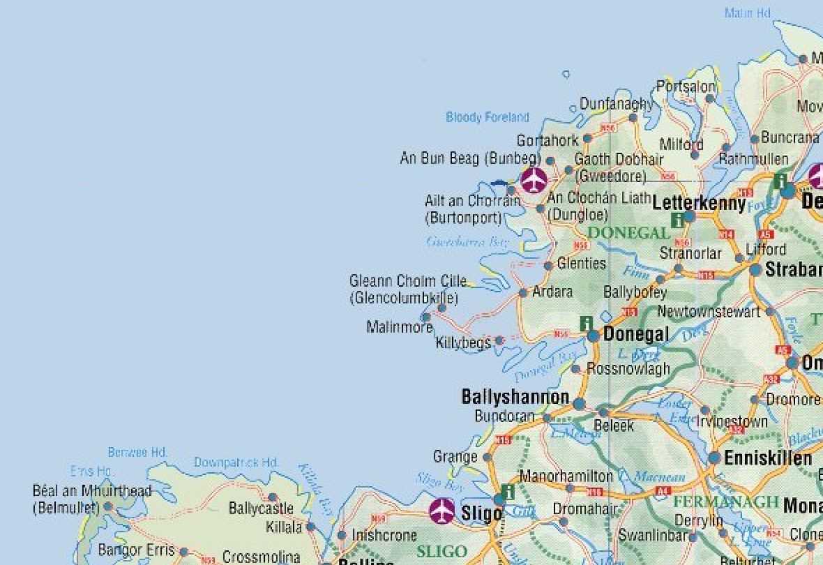 printable map of ireland printable map of ireland