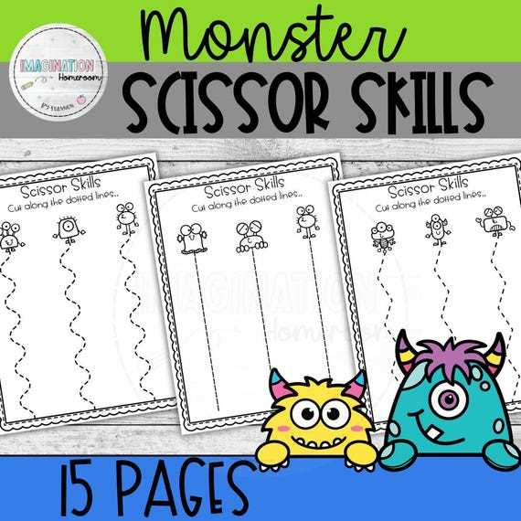 scissor skills printables scissor skills printables