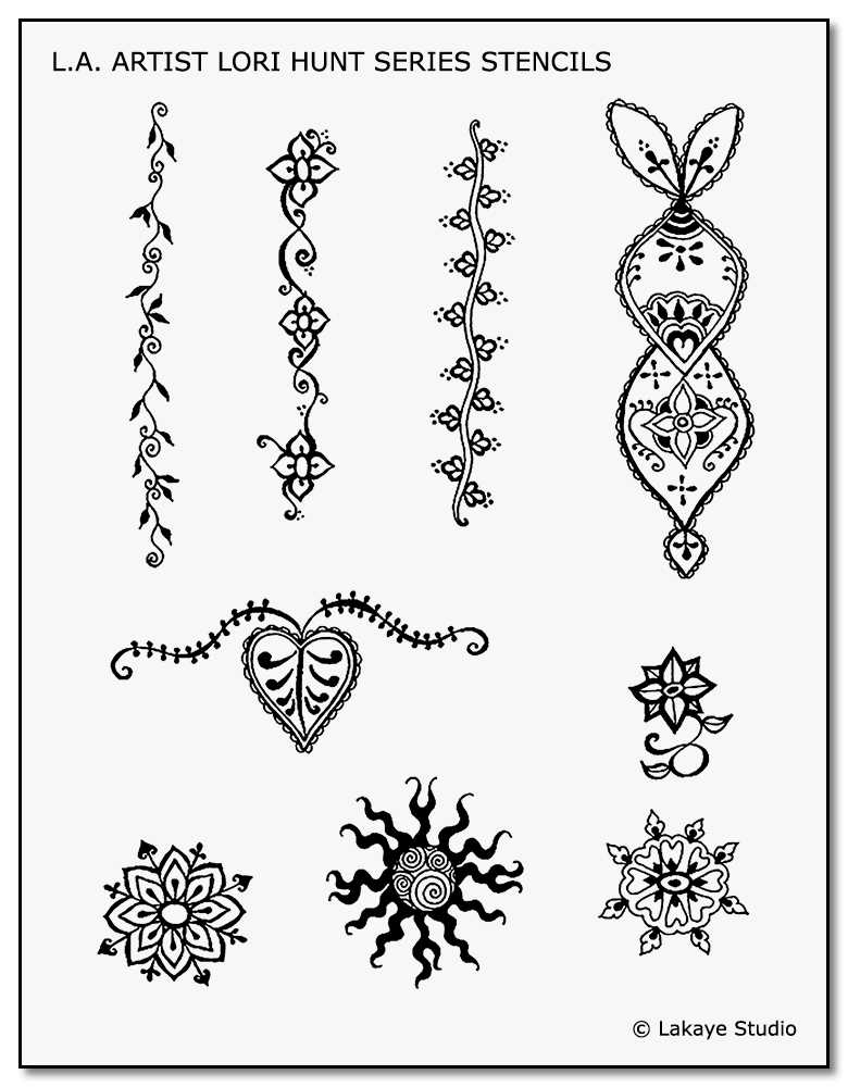 henna stencils printable henna stencils printable