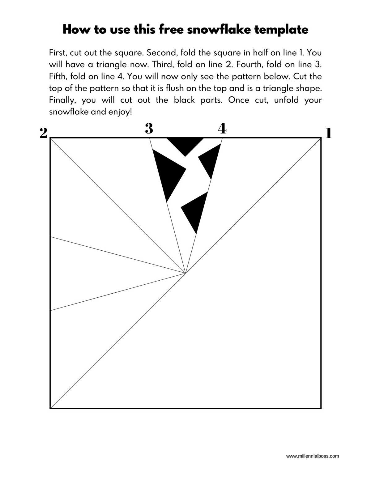snowflake outline printable snowflake outline printable