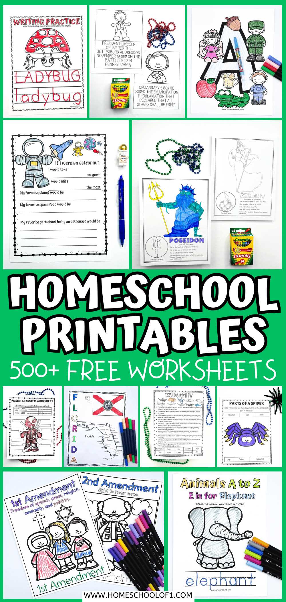 homeschool printables free