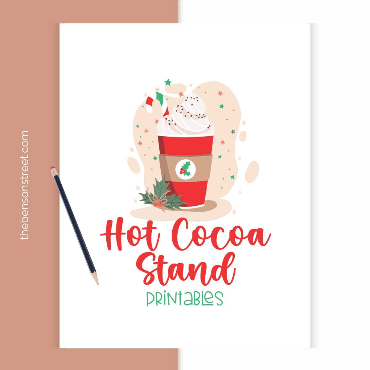 hot chocolate printable hot chocolate printable