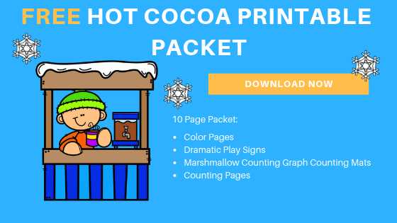 hot cocoa printables hot cocoa printables
