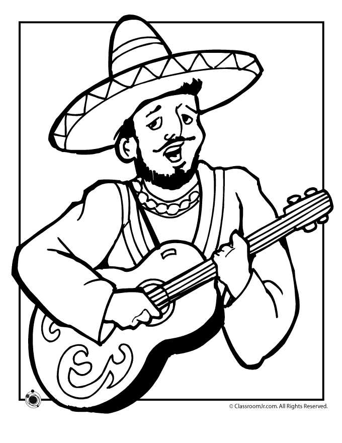 mexican flag coloring page printable mexican flag coloring page printable
