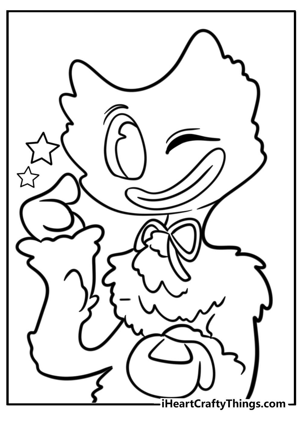 huggy wuggy printable coloring pages huggy wuggy printable coloring pages