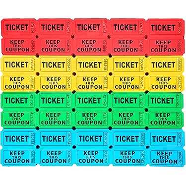 numbered tickets printable