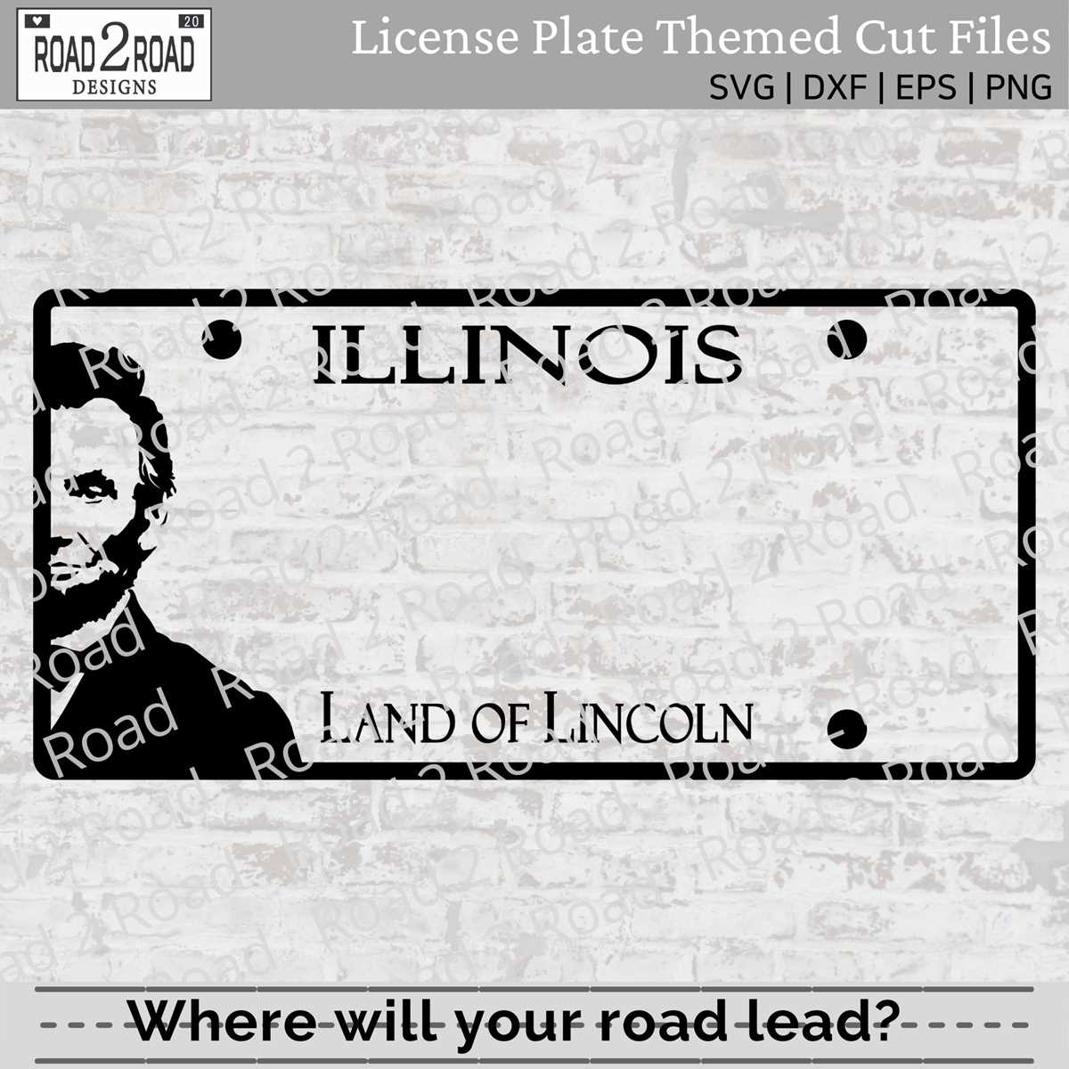 printable temporary license plate illinois
